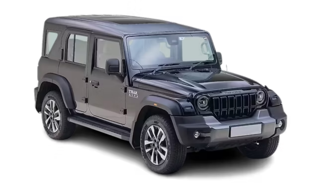 Mahindra Thar Roxx self drive rental Bangalore